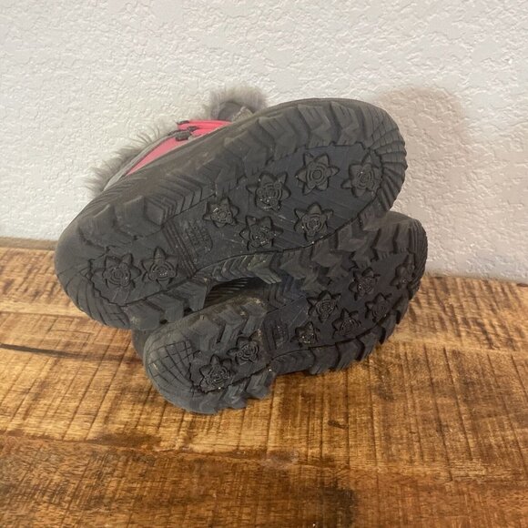 North Face Girls 1 Shellista Extreme NF0A2T5V Pink Snow Winter Boots Waterproof - Picture 11 of 11